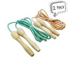 Weekend&Lifecan springseil Kinder, seilspringen, seilspringen Fitness, springseil Damen, Speed Rope springseil, Outdoor springseil für Kinder/Herren/Damen