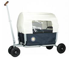Verdeck (nur faltbares Dach - nicht der Bollerwagen), Farbe beige, für den faltbaren Bollerwagen Beachtrekker LiFe