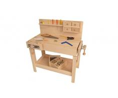 Kinder-Werkbank Werkzeugbank Kinder-Hobelbank Kinder-Tischlerei 4015