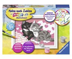 Ravensburger Malen nach Zahlen 28467 - Kuschelkatzen