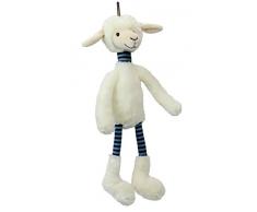 Inwolino 7742 - Kuscheltier Schlenkerschaf, 32 cm, Schmusetier, Schlenkertier, Schaf