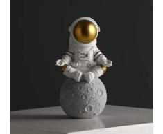 Abstrakte Figur Moderne Astronautenskulptur Harzfigur Statuetes Spaceman Abstrakte Statue Wohnaccessoires Zubehör Bastelfigur Dekor, Wie Das Bild Zeigt
