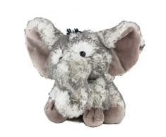 Teddys Rothenburg Inware, Elefant, 15 cm, sitzend, grau, Plüschelefant