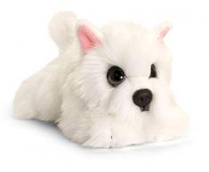 Keel Toys Plüschtier Hund Westie, Kuscheltier liegend ca. 30 cm