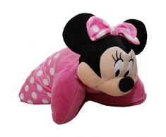 Disney Kinder 3D Kissen Minnie Mouse (38 x 38 cm) (Pink)