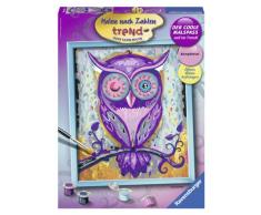 Ravensburger 28426 - Träumende Eule, Malen nach Zahlen, 24 x 30 cm