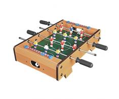 Invero Mini-Holz-Tischfußball Kicker,-Spiel - Innen- und Außenbereich 2,-3, scorers, 51 x 51 x 10 cm