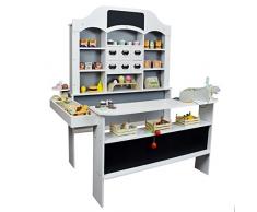 Roba Kaufladen Pepperpot aus Holz - Kinderkaufladen / Kaufmannsladen für Kinder / Marktstand
