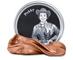 Smart Putty Intelligente Knetmasse Magische Knete Magic Kinderknete Superknete Knetgummi, 90g, BPA frei, Metallic Bronze Gold