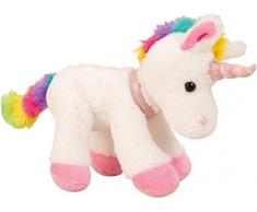 Lifestyle & More Kuscheliges Plüsch Einhorn Plüschtier Kuscheltier zum liebhaben mit Regenbogen Frisur Höhe 21 cm