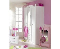 Rauch Kinderzimmer Jugendzimmer Lilly 4-tlg. Komplett Set in weiss