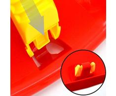 LittleTom Babyschaukel 45x36x38 cm Kinder Schaukelsitz Baby Gartenschaukel Rot