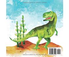 Mein Dinosaurier Malbuch: 50 einzigartige Dinosaurier Ausmalbilder für Kinder ab 3 Jahren für zu Hause oder den Kindergarten. Als Kopiervorlage für PädagogInnen geeignet.