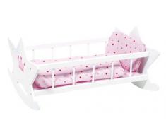 Goki 51809 - Puppenwiege mit Bettzeug