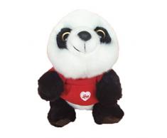 Süß Weich Waschbar Panda Plüschtier Stoff Tier Panda Bär Weiche Tier Puppe Spielzeug Geschenk für Mädchen Freundin Freund Panda Spielzeug für Kinder