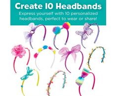 Creativity for Kids CFK1819 - Modische Haarreifen, Kinder-Bastelset