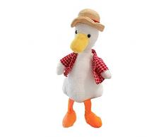 Makluce Cartoon Umhängetasche Japanische Plüschente Weiches Mädchen Hässlicher Rucksack Neujahrsgeschenk