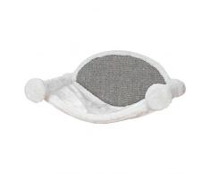 Trixie 49920 Hängematte zur Wandmontage, 54 × 28 × 33 cm, weiß/grau