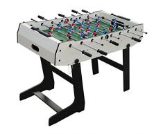 JH Klappbar 121.5 * 61 * 81.2 cm Tischfußball Tischkiker Fußballtisch