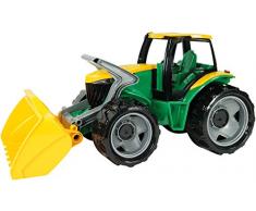 Lena 02057 - Starke Riesen Traktor mit Frontlader, ca. 62 cm, grün/gelb