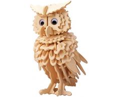 Eureka-Gepettos Workshop 52473170 - Holzpuzzle-3D Eule