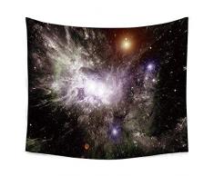 VLERHH Tapisserie-Wandbehänge, Verträumte Sternteppiche, Für Wanddecken, Strandtücher, Zierdecken, Tischdecken (90 × 70 cm),9