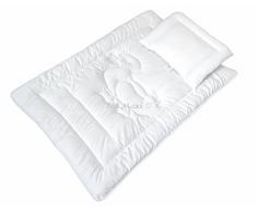 Baby Set Enten Bettdecke Steppbett+Kissen mit Öko-Tex Standard 100