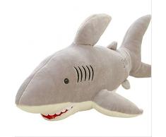 qwerqz Plüschhaie Spielzeug Kuscheltiere Simulation Big Sharks Puppenkissen Kissen Spielzeug Für Kinder Geburtstagsgeschenke 55cm