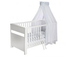 Schardt Kombi-Kinderbett 70x140 cm Planet White
