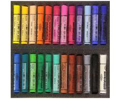 KOH-I-NOOR TOISON DOR 8552 Extra weiche Künstler-Pastellkreiden (24 Stück)