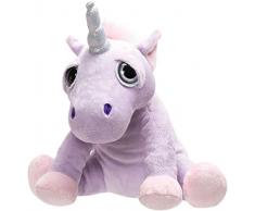 Plüschtier der Lil Peepers-Reihe von Suki Gifts, Einhorn-Kuscheltier, mittelgroß