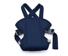 Ergonomische Babytrage Bauchtrage,Xiuyer Baby Carrier Atmungsaktiv Rückentrage Kindertrage für 3.5-15kg Säugling Kleinkind Tragegurt(Navy Blau, Verstellbar)