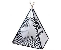 Ramingt-Toy Kindervorhang Fotografia Punkte Baby Vorhänge für Kinder Schwarz Stripes faltbar Cotton Canvas Spiel Vorhänge mit Matte für Jugendliche Kinder Weihnachten Ripro As Shown C1