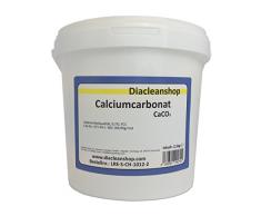 Calciumcarbonat 2,5kg in Lebensmittelqualität - E170-100% natürlicher Ursprung - CaCO3-2500g - Kalk - Kreide - Kreidefarbe – Rasenkalk – Kalzium – Dünger