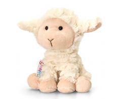 Lashuma Plüschtier Lamm Woolly, Weißes Schaf, Kuscheltier Pippins 14 cm