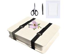 EXCEART Blumenpresse Kit Proben Blattpresse Set Naturpressen mit Beutel Und Werkzeugen für Heimwerker Bastelbedarf