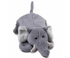 1x Sänger 0,8 Liter Tier-Wärmflasche, Kuscheltier, Wärmekissen, Wärmetier, Elefant Taro