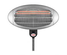 Wickeltisch-Wärmestraler schwarz, mit Standfuß