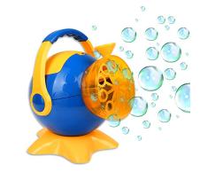 Schramm® Seifenblasenmaschine Bubble Maker Seifenblasen- Maschine Seifenblasenkanone Seifenblasen Bubble Gun wie Seifenblasenpistole Seifenblasen Pistole Pistolen