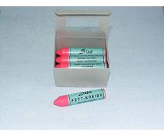 SISA Fett-Signierkreide pink 12 Stück, Reifenkreide, Fettkreide 260205