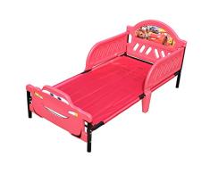 Delta Childrens Products Disney 3D Kinderbett Lightning McQueen Princess Mickey Minnie ca. 145 x 76 cm, Variante:Cars