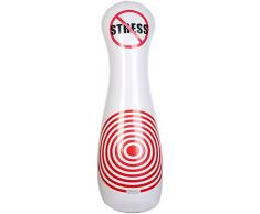 PEARL Punchingball: Aufblasbarer Soft-Punching-Ball, Kegelform, Anti-Stress-Design, 145 cm (Boxsack aufblasbar)