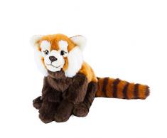 Teddys Rothenburg Kuscheltier Roter Panda sitzend braun/weiß/orange 45 cm Plüschpanda