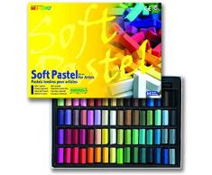 Mungyo Square Soft Pastell Kreide 64 Farb-Set