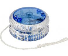 Leucht JoJo - YoYo - Yo-Yo in blau mit Batterien Spielspass für Mädchen, Jungs und für Erwachsene von notrash2003®