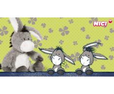 Nici 35526 - Handytäschchen Esel, Plüsch/Polyester, 12 x 8 cm