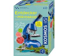 KOSMOS 636050 Entdecker-Mikroskop, Experimentierkasten für Kinder