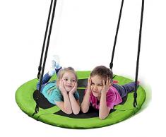 Damai Kinder Kinder Hängematte Baby Therapeutische Schaukel SI-Schaukel Elastische Kuschel-Hängematte Therapieschaukel Belastbarkeit Bis 250 Kg, Für Autismus, ADHS, Asperger,Grün