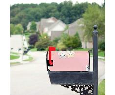 YXUAOQ Hungrige Haustiere der Plüsch-Hamster Standardgröße Ursprünglicher magnetischer Post-Brief-Briefkasten 21 x 18 Zoll Briefkasten-Briefkasten-Briefkasten-Briefkasten-Briefkästen Dekorativ