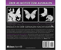 Malbuch für Erwachsene: Grazile Nachtfalter (NACHT EDITION - Stressabbau, Entspannung & Meditation)